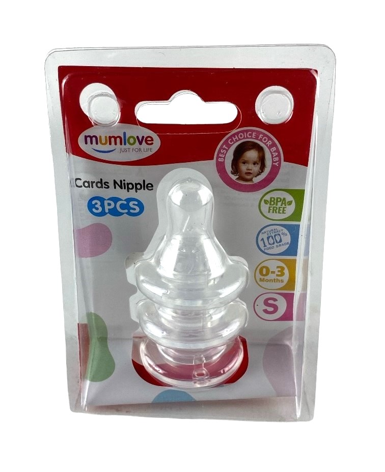 tetines silicone set-2 small mumlove